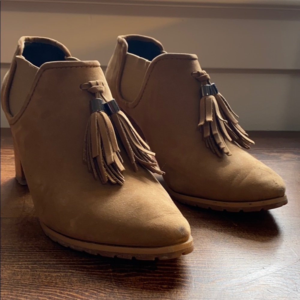 Suede Tassel Shoes